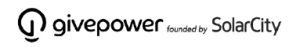 GivePower founded by SolarCity